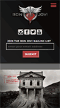 Mobile Screenshot of bonjovi.com